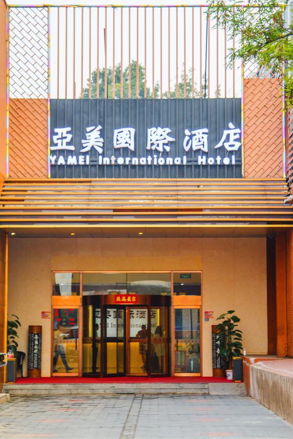 Beijing Yamei International Hotel Airport Branch Shunyi Bagian luar foto